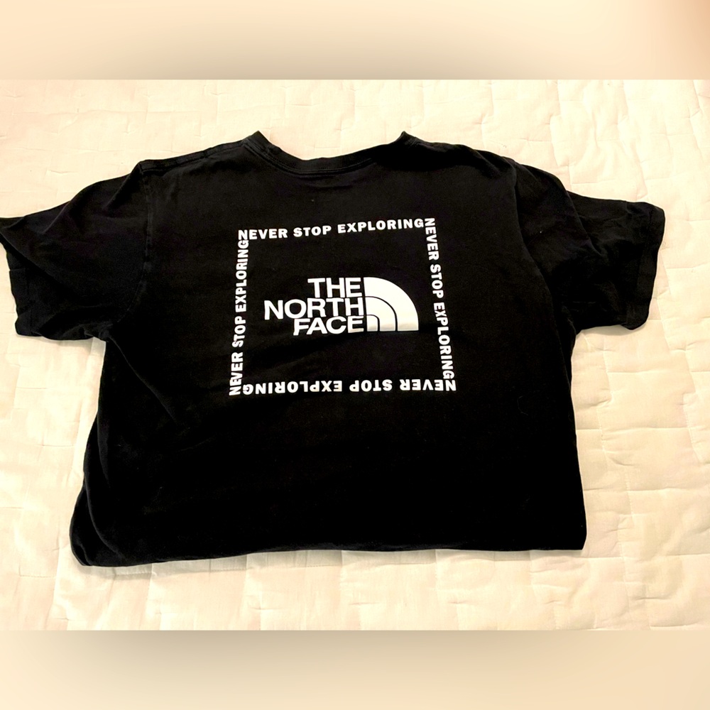 The North Face Black T Shirt - Size L